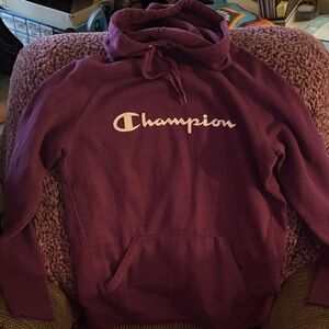 Women’s Champion Plum Hoodie Sweatshirt